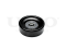 Drive belt tensioner pulley thumb