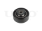 Drive belt tensioner pulley thumb