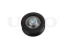 Drive belt idler pulley thumb