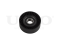 Drive belt idler pulley thumb