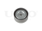 Drive belt idler pulley thumb