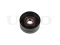 Drive belt tensioner pulley thumb