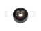 Drive belt tensioner pulley thumb