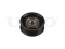 Drive belt tensioner pulley thumb