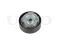 Timing belt tensioner pulley thumb