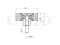 Drive belt idler pulley thumb