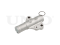 Timing belt hydraulic tensioner thumb