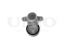 Drive belt tensioner with pulley thumb