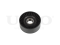Drive belt tensioner pulley thumb