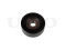 Drive belt tensioner pulley thumb