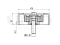Drive belt idler pulley thumb