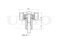 Drive belt idler pulley thumb