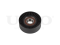 Drive belt tensioner pulley thumb