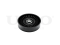 Drive belt tensioner pulley thumb