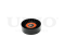 Drive belt tensioner pulley thumb