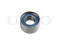 Timing belt tensioner pulley thumb