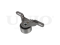 Timing belt tensioner pulley thumb