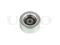 Drive belt idler pulley thumb