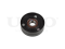 Drive belt tensioner pulley thumb