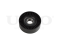 Drive belt tensioner pulley thumb