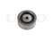 Drive belt idler pulley thumb