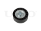 Drive belt idler pulley thumb