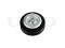 Drive belt idler pulley thumb