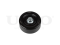 Drive belt idler pulley thumb