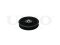 Drive belt idler pulley thumb