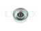 Drive belt tensioner pulley thumb