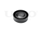 Drive belt tensioner pulley thumb