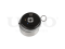 Timing belt tensioner with pulley thumb