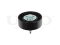 Drive belt idler pulley thumb