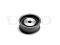 Timing belt idler pulley thumb