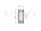 Drive belt tensioner pulley thumb