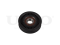 Drive belt idler pulley thumb