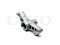Drive belt tensioner bar thumb