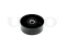 Drive belt idler pulley thumb