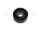 Drive belt tensioner pulley thumb