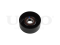 Drive belt tensioner pulley thumb