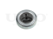 Drive belt tensioner pulley thumb