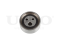 Timing belt tensioner pulley thumb