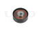 Timing belt tensioner pulley thumb