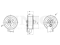 Timing belt tensioner pulley thumb