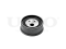 Timing belt tensioner pulley thumb
