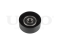 Drive belt idler pulley thumb