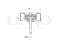 Drive belt idler pulley thumb