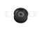 Timing belt idler pulley thumb