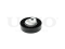 Drive belt tensioner pulley thumb
