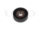 Drive belt tensioner pulley thumb